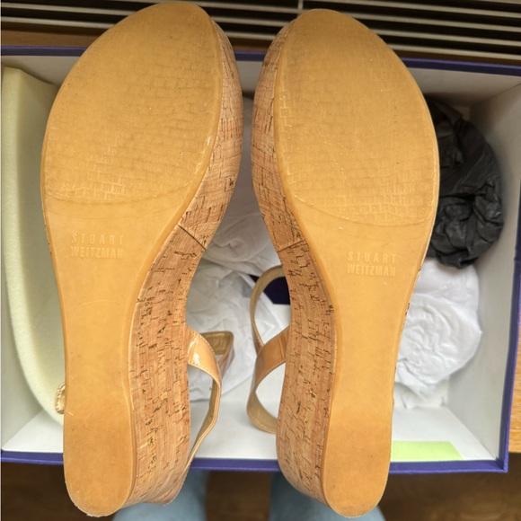 Stuart Weitzman St. Barth’s Wedge Sandals - Picture 5 of 5